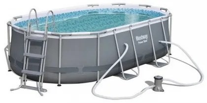 BESTWAY Bazén Power Steel 424 x 250 x 100 cm - 56620
