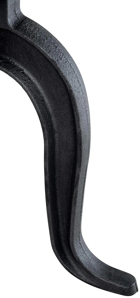 Kovový barový stôl Marcos v industriálnom štýle - v46-66 x Ø50 cm - Strieborná antik