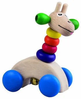 Žirafa s rolničkou