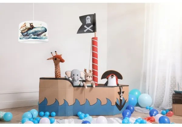 Detský luster OCEAN 1xE27/60W/230V