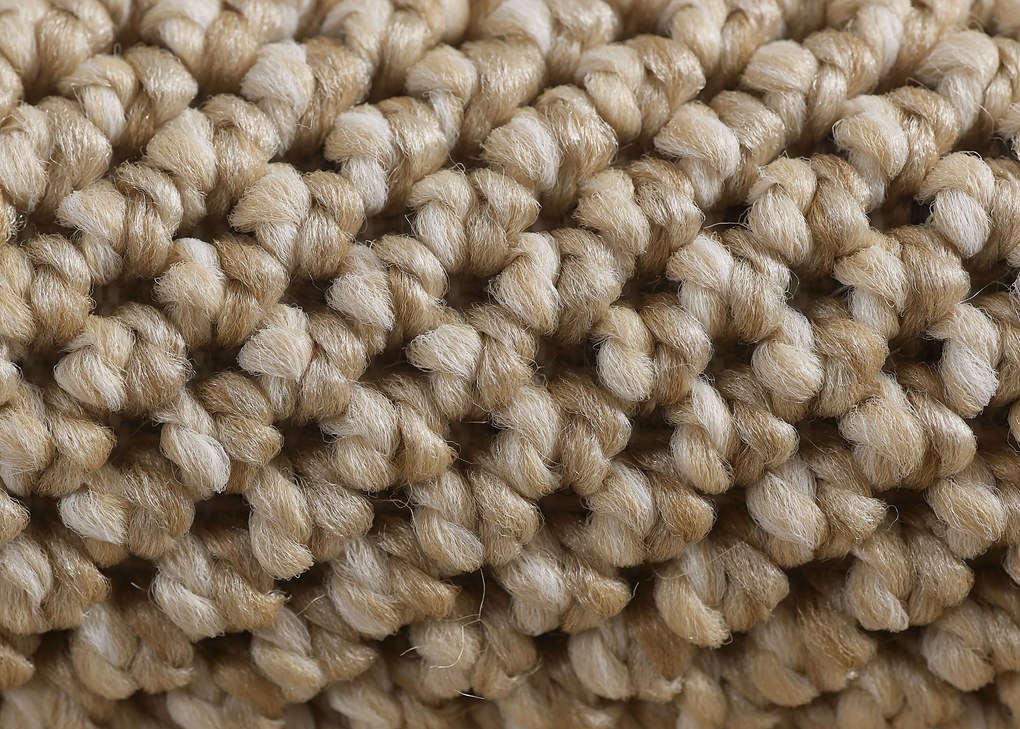 Ayyildiz, Kusový koberec Loom 4300 Beige kruh, 120x120 (priemer) kruh, béžová, obývacia izba
