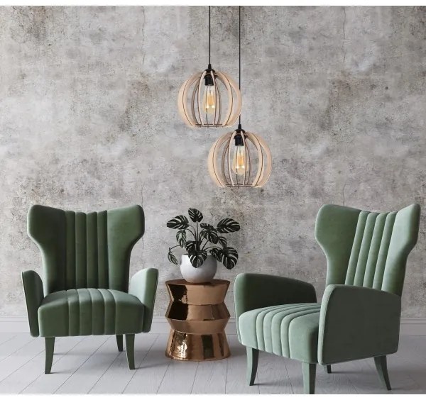 Luster na lanku DORO 2xE27/60W/230V