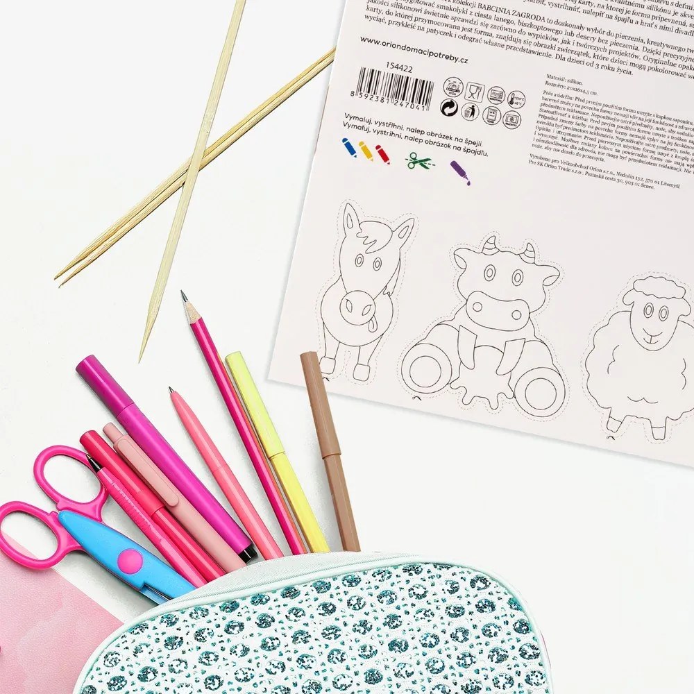 Silikónová forma na pečenie 20x16 cm Statek – Orion