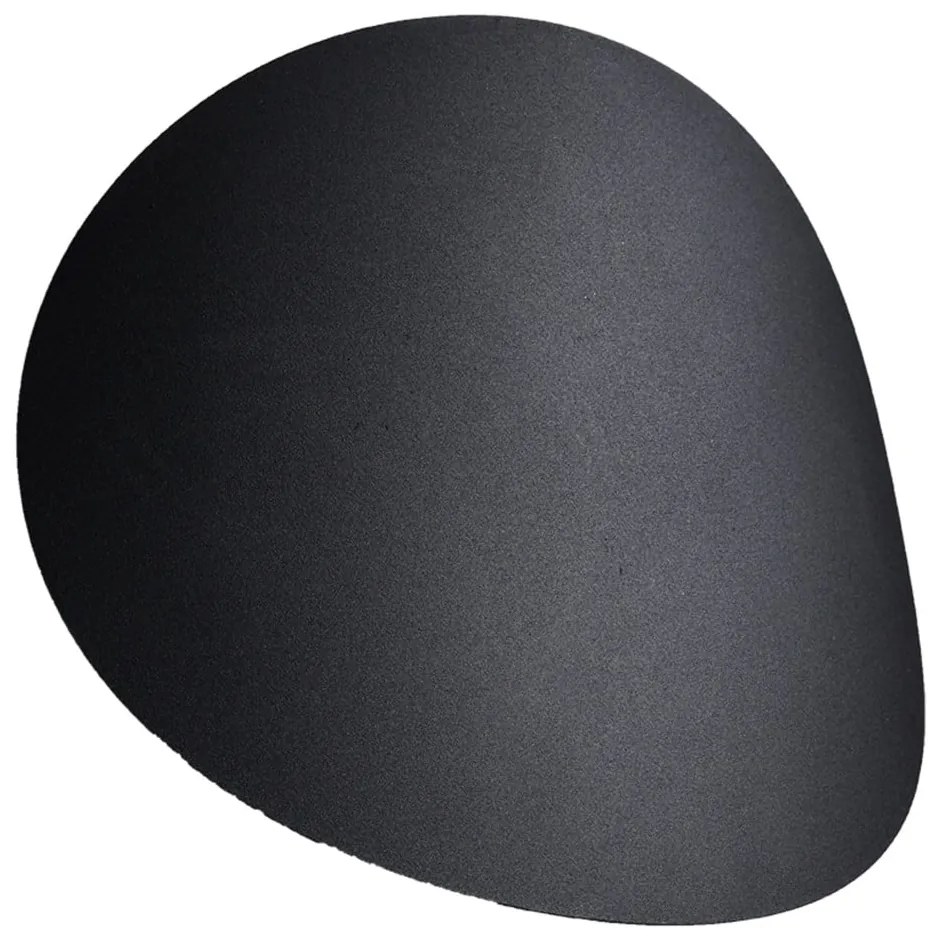 Čierne nástenné svietidlo Sollux Junker