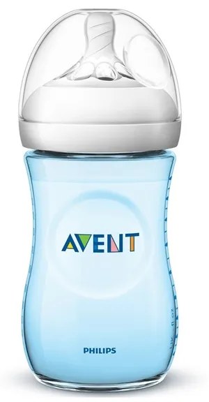 AVENT Avent Natural Dojčenská fľaša Avent Natural 260 ml modrá Modrá |