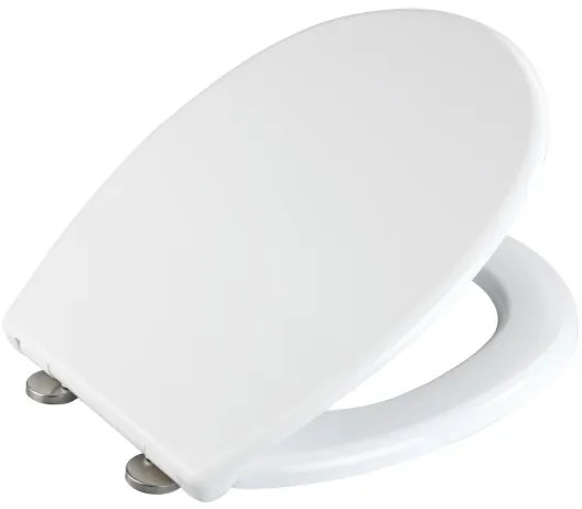 WENKO 24571100-WC sedadlo VORNO NEO 46x37 cm biele/strieborné