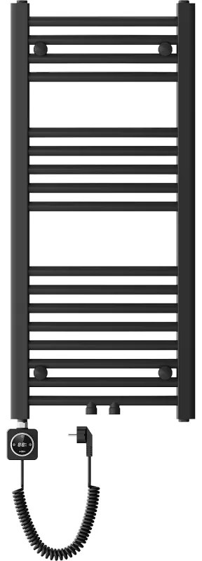 Mexen Ares, elektrické vykurovacie teleso 900 x 400 mm, 300 W, čierna, W102-0900-400-6300-70