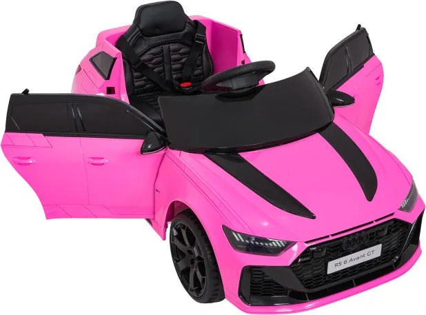 Elektrické autíčko Audi RS6 Avant GT ružové