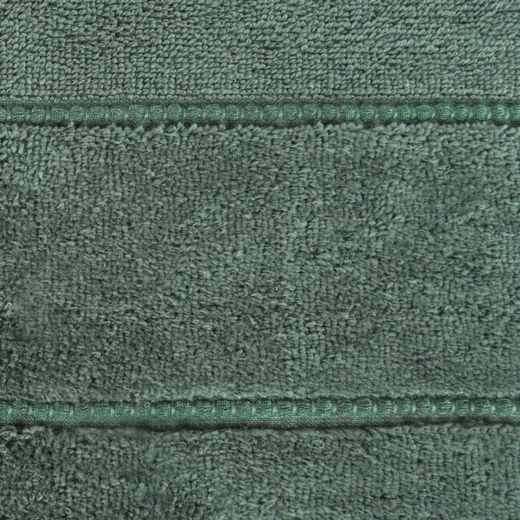 Dekorstudio Bavlnený uterák R137-11 zelený Rozmer uteráku: 70x140cm