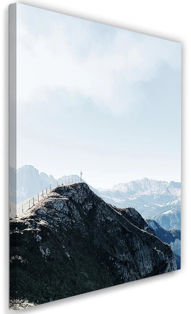 Gario Obraz na plátne Pohľad z vrcholu hory - Dmitry Belov Rozmery: 40 x 60 cm