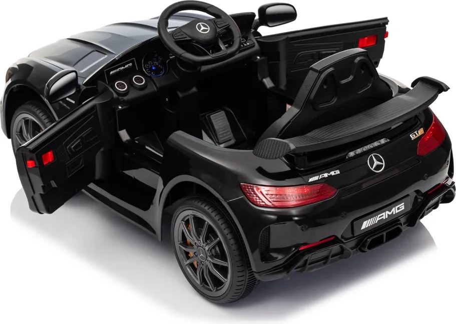 LEAN CARS Elektrické autíčko na batérie Mercedes GTR čierne