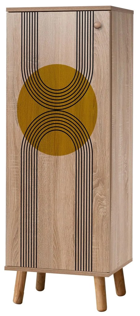 Predsieňová zostava Beside 21 (dub sonoma + antracit). Akcia -18%. Vlastná spoľahlivá doprava až k Vám domov. 1093985