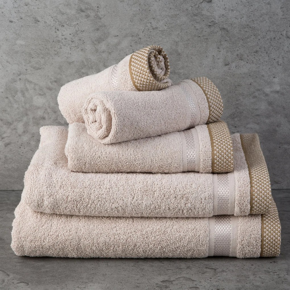 FROTÉ UTERÁK ABBIE 70X140 CM BÉŽOVÁ