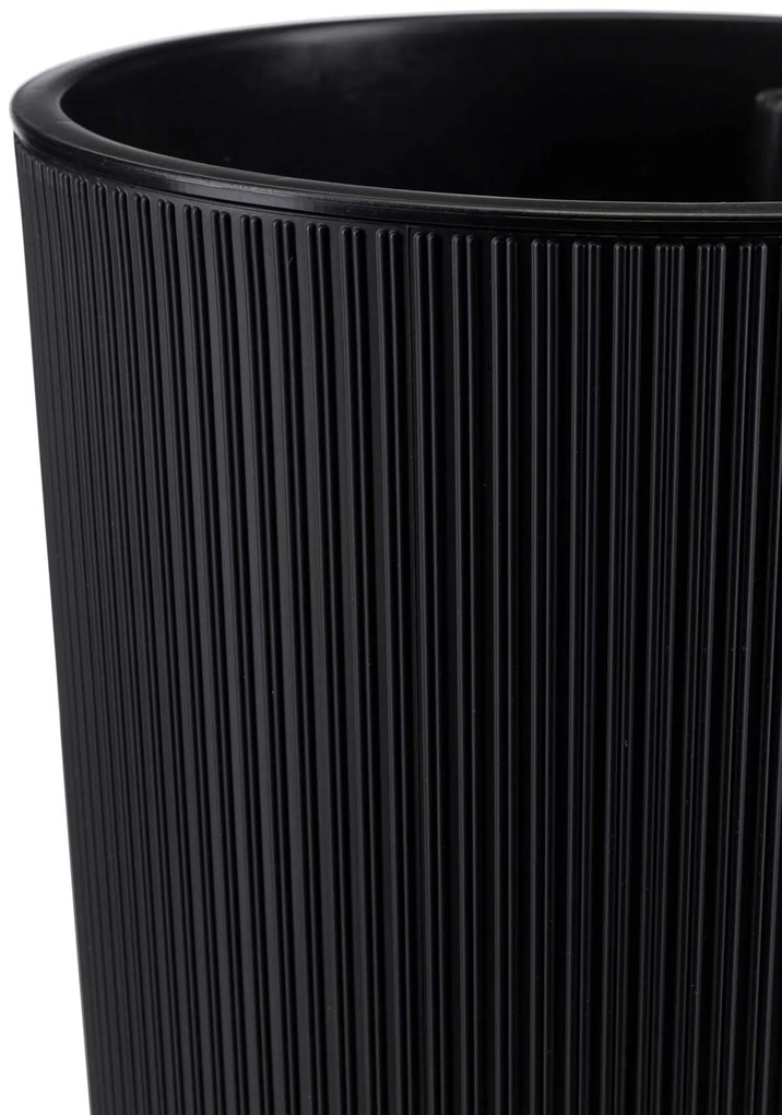 Súprava 2 kvetináčov URBANICA ECO čierna