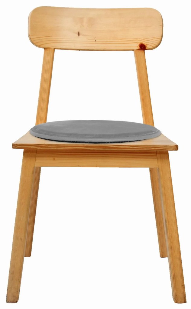 Podsedák na stoličku MARIE 36 cm - šedý