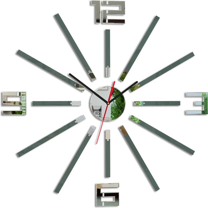 Moderné nástenné hodiny SHEEN GRAY HMCNH038-gray