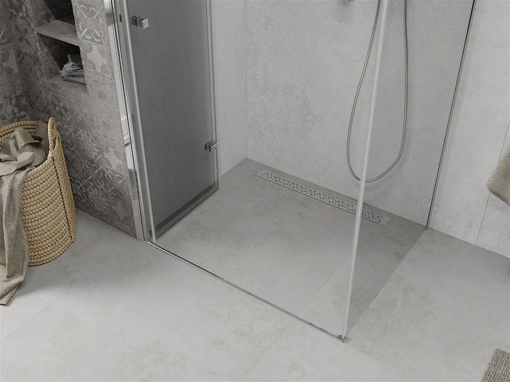 Mexen Lima sprchovací kút 70x90cm, 6mm sklo, chrómový profil-číre sklo, 856-070-090-01-00
