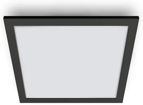 WiZ - LED Stmievateľné stropné svietidlo SUPERSLIM LED/36W/230V čierna Wi-Fi