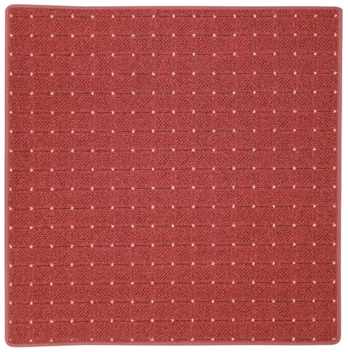 Kusový koberec Udinese terra štvorec, 200x200, oranžová, chodba / predsieň, Condor Carpets