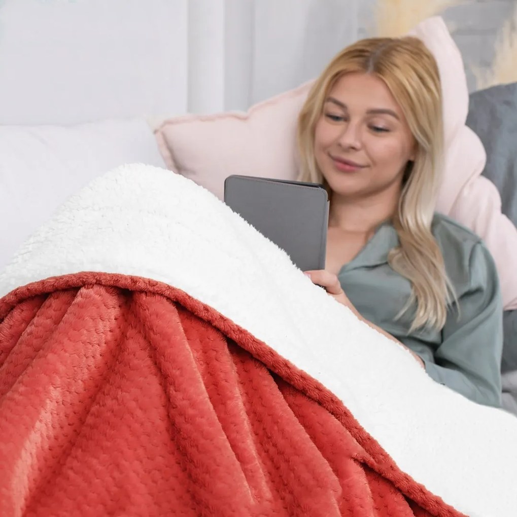 Deka AmeliaHome Shleepy červená