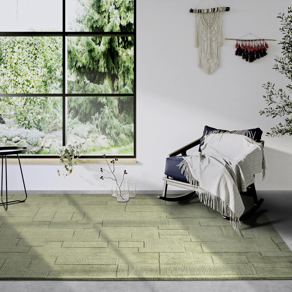 Villeroy & Boch Kusový koberec 106182 Green, 190x280, zelená, obývacia izba