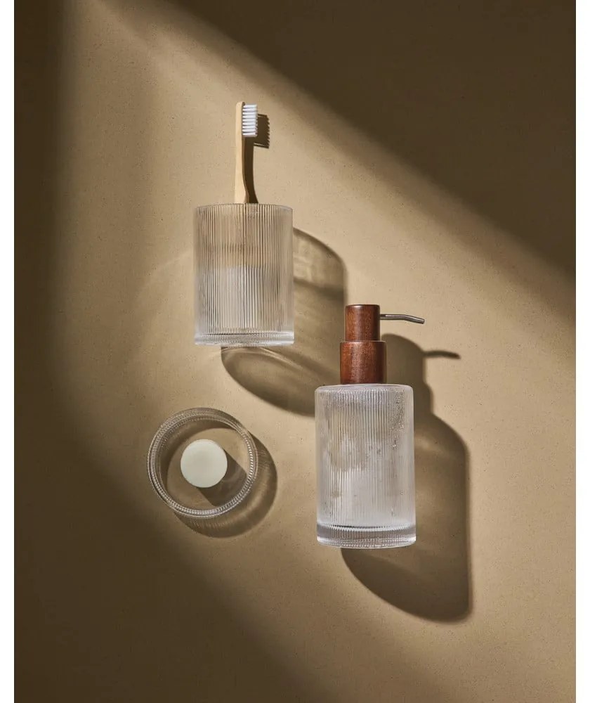 Sklenený dávkovač mydla 650 ml Arlem – Kave Home