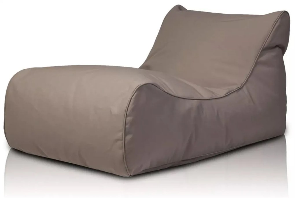 Sedací vak Master Outdoor – pohodlné kreslo z vodeodolného polyesteru Farba: M7 - hnedý