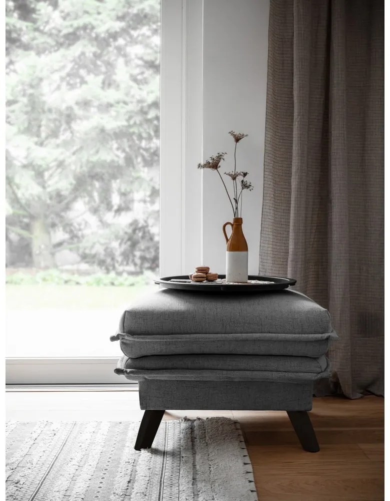 Sivá podnožka Miuform Charming Charlie