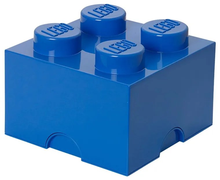 Modrý úložný box štvorec LEGO®