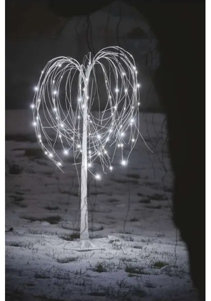 LED Vianočná vonkajšia reťaz 72xLED/3,6W/230V IP44 studená biela