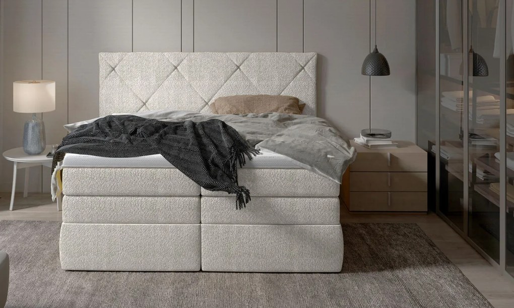 Boxspring posteľ REBECA