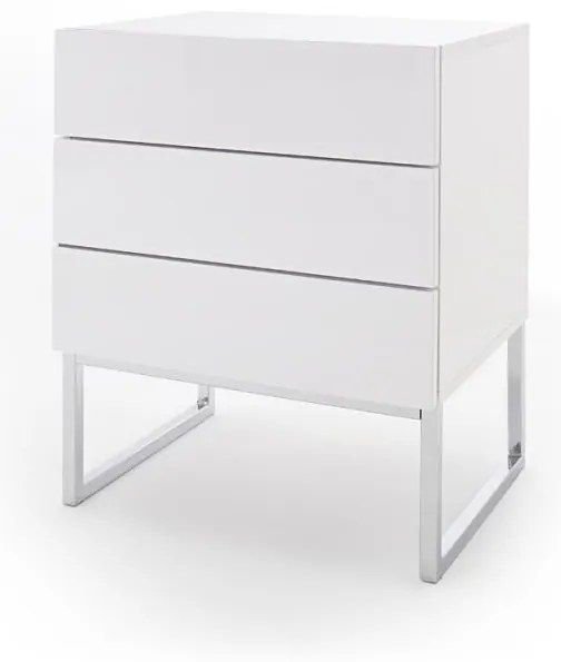 Nočný stolík ROCKY XL biely