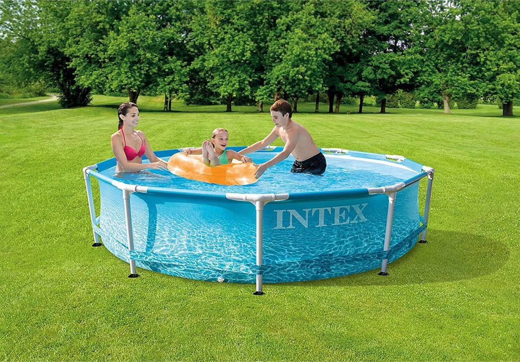 Intex | Bazén Florida 3,05x0,76 m bez príslušenstva - motív BEACHSIDE | 10340257
