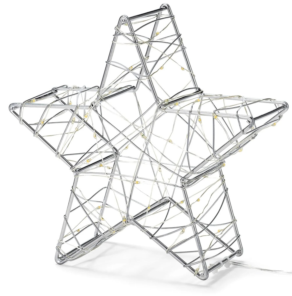 LED dekoračná hviezda, malá