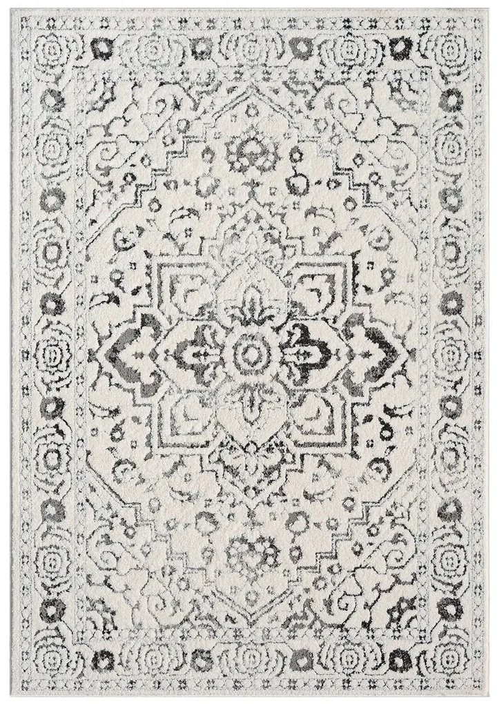 Dekorstudio Moderný koberec LOUNGE 0638 - sivý Rozmer koberca: 160x230cm