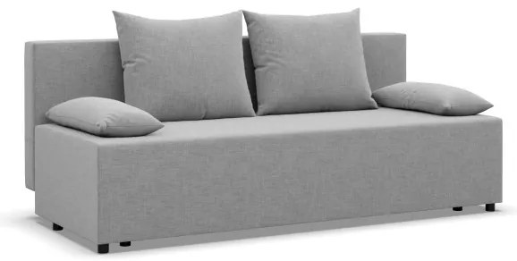 Dvojmiestna pohovka FERMO Lux rozkladacia, sivá