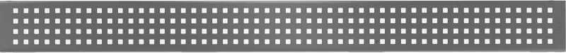 Mexen Flat M08 krytka žľabu 60 cm, brúsený grafit, 1E25060