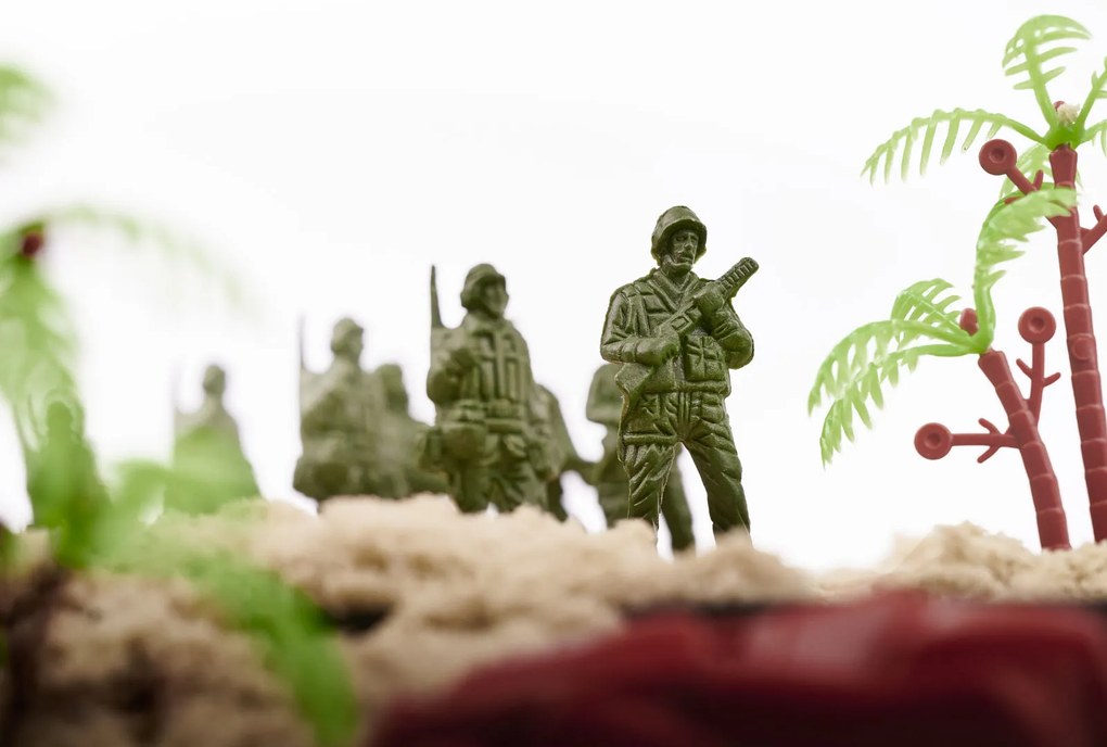 KIK Sada vojenských figúrok 307el.