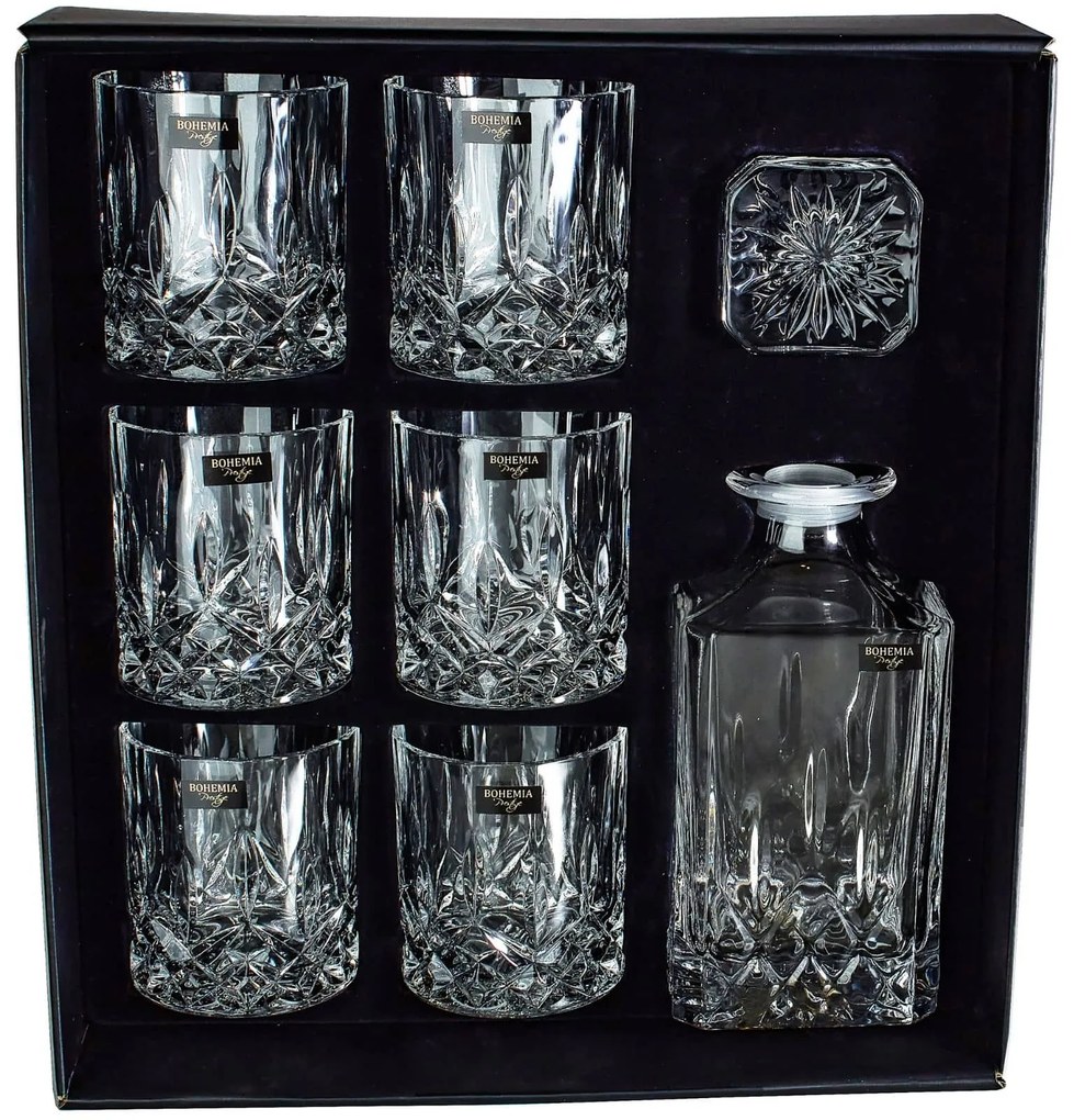 BOHEMIA PRESTIGE CLASSICO WHISKY SADA 1+6 KS