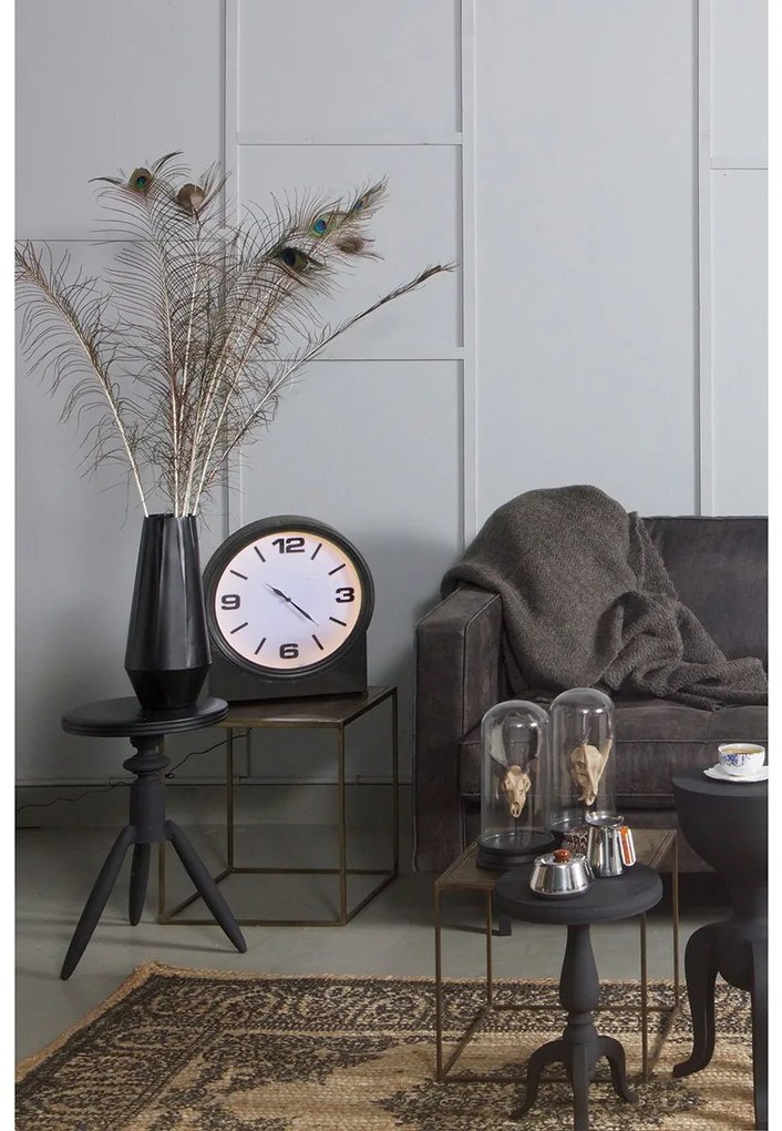 Kovový stolík Metallic sada 2 ks 45 × 40 × 40,35 × 36 × 36 cm