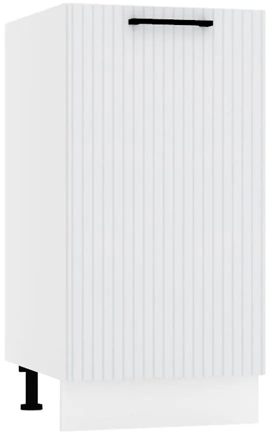 Skrinka do kuchyne  Kate d40 pl svetlo šedá mat