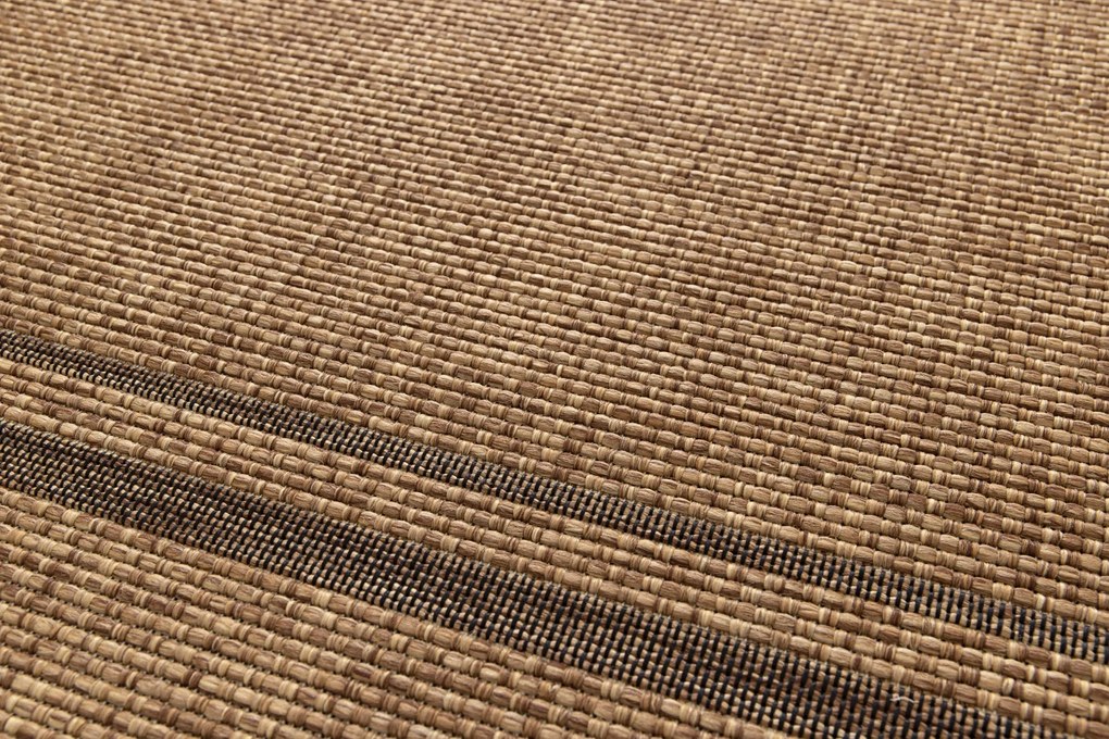 Balta, Kusový koberec Jack 28805-070 - na von aj na doma, 200x290, hnedá, chodba / predsieň