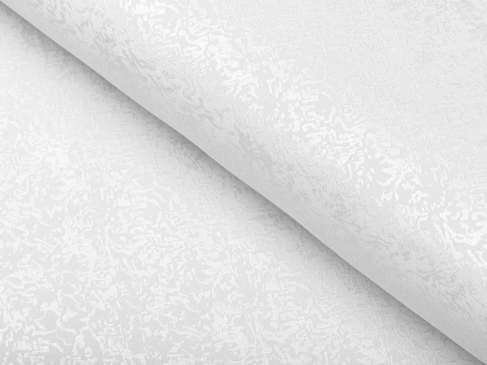 Biante Dekoračný záves TF-032 Venezia biely - š. 300 cm 300x140 cm