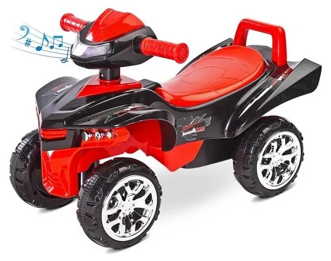 Odrážadlo štvorkolka Toyz miniRaptor červené