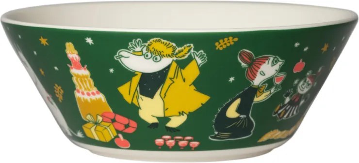 Miska Moomin Moomin Gift of Love 15cm, zelená