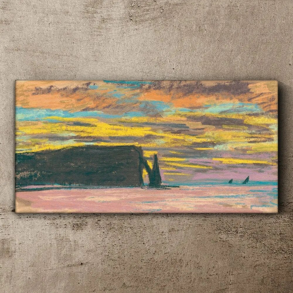 Obraz Canvas Západ slnka Claude Monet
