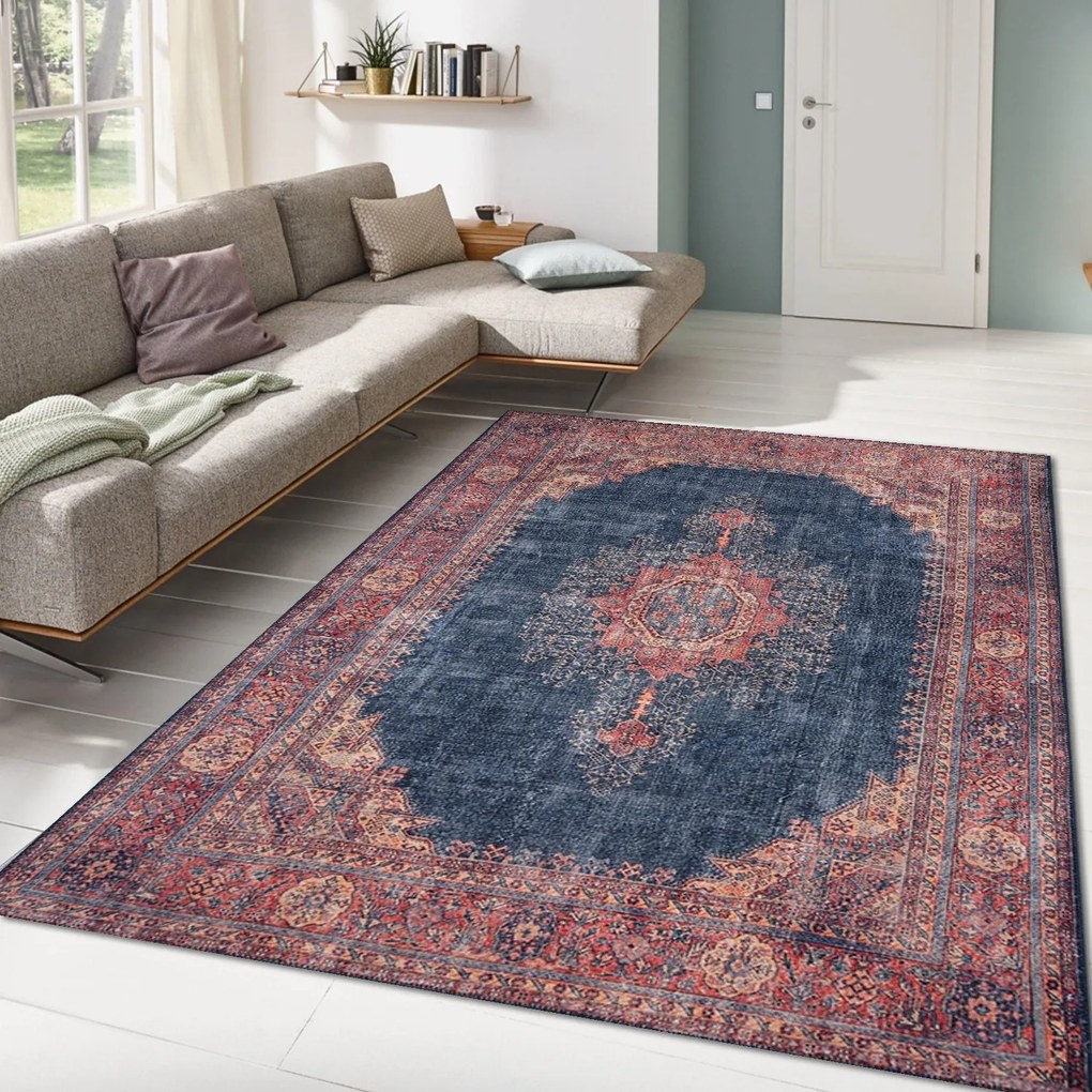 Koberec Blues Chenille 75 × 150 cm