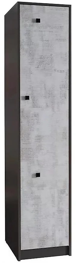 Regál Tommy 3 grafit/enigma