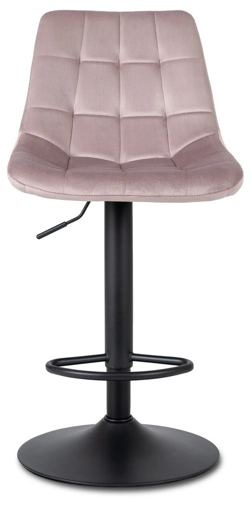 Barová stolička Arcos ružová/čierna