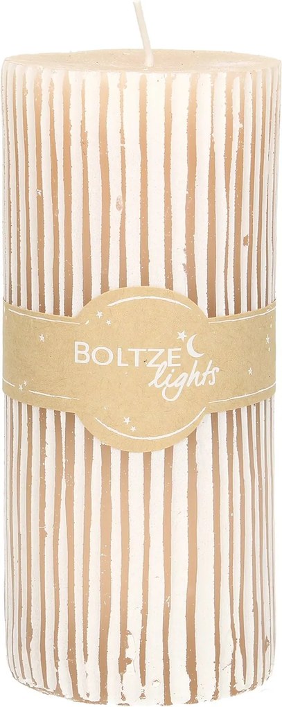 Sviečka Renee 15cm beige